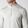  Áo len nam có khóa kéo JOOLA - Men's Quarter Zip Pullover - Gravity Gray HEATHER 