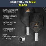  Vợt JOOLA Essentials - Đen - 12mm 