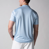  Áo thun Polo nam JOOLA - Men's Court Polo - Blue Breeze 