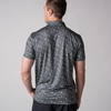  Áo thun có cổ ngắn tay nam JOOLA - Men's Club Printed Polo - Serpentine - Charcoal Gray 