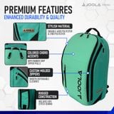  Balo JOOLA Vision II Backpack - Petrol/Teal 