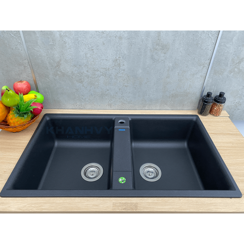 Chậu rửa chén Blancozia 9 - MÀU ĐEN 567.68.340
