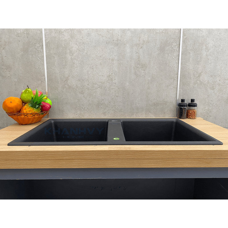 Chậu rửa chén Blancozia 9 - MÀU ĐEN 567.68.340