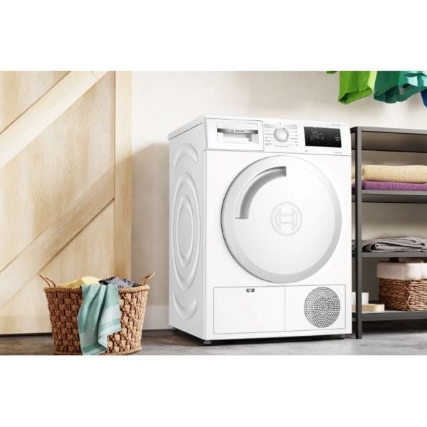 Máy sấy bơm nhiệt Bosch 8 kg WTH83028SG Series 4