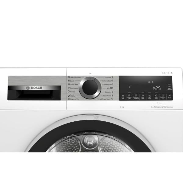 Máy sấy bơm nhiệt Bosch 9 kg WQG24570SG Series 6