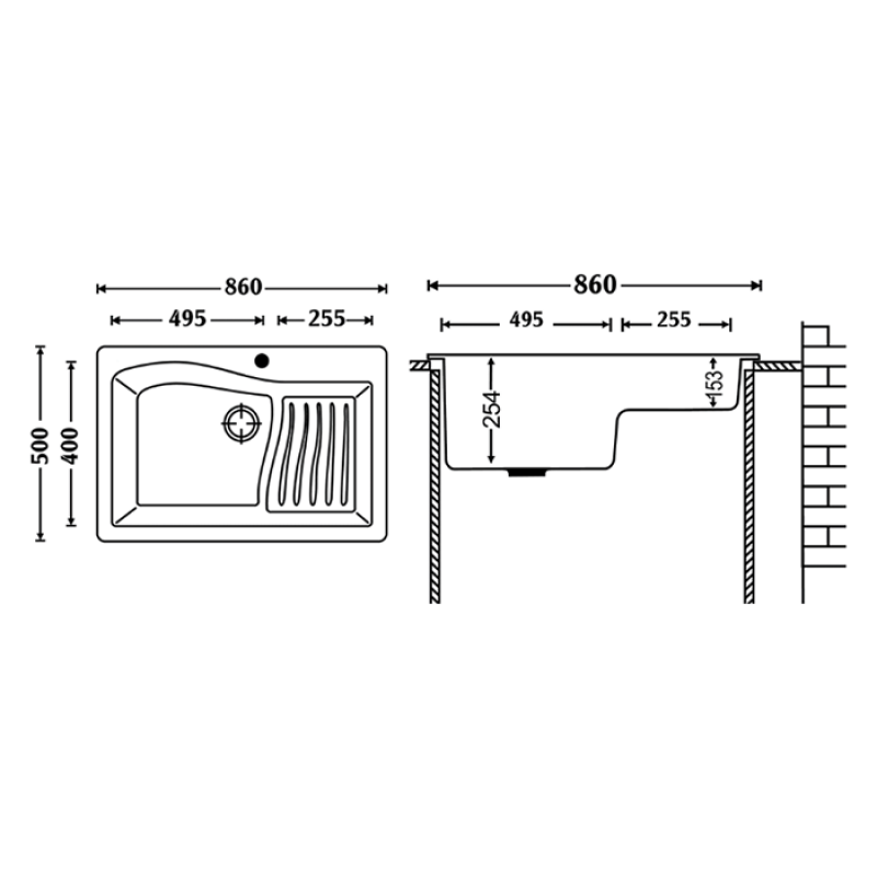 Chậu rửa chén Carysil SWA1-18 Champagne