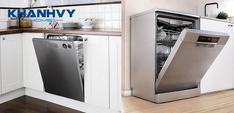 Máy rửa chén âm tủ và máy rửa chén độc lập