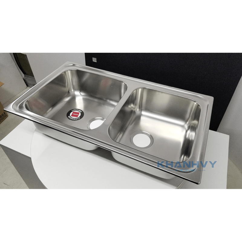Chậu rửa inox TEKA CLASSIC 860.500.2B (2C) 10119021