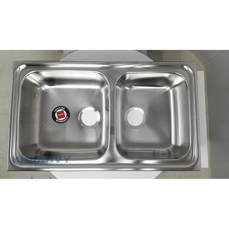 Chậu rửa inox TEKA CLASSIC 860.500.2B (2C) 10119021