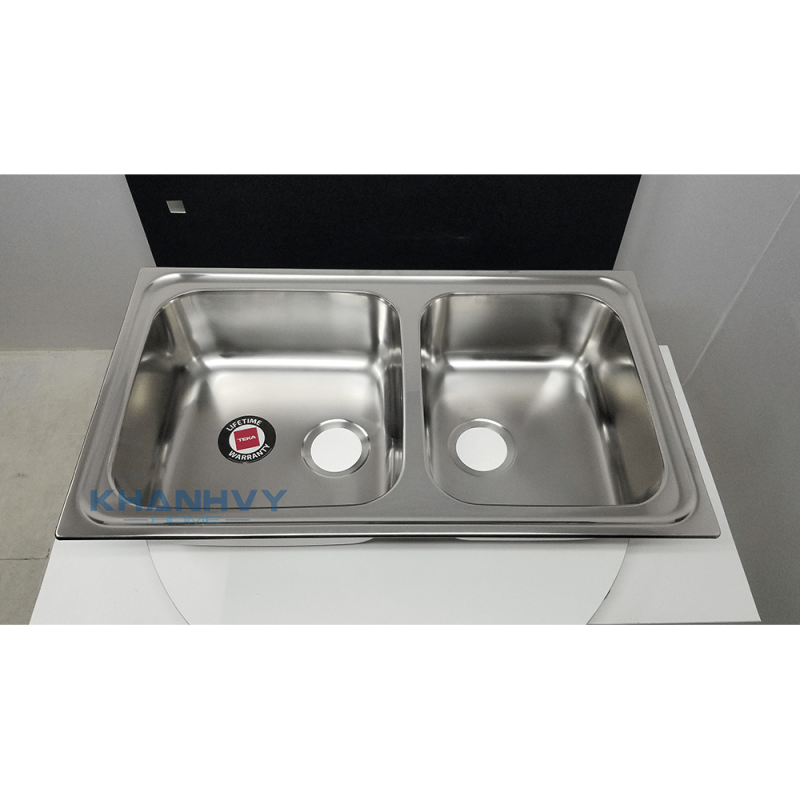 Chậu rửa inox TEKA CLASSIC 860.500.2B (2C) 10119021
