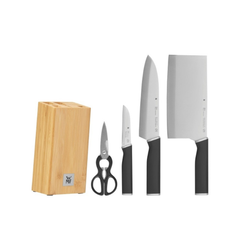 Bộ dao WMF Kineo Messerblock Asian knife block set 5pcs 1896459992