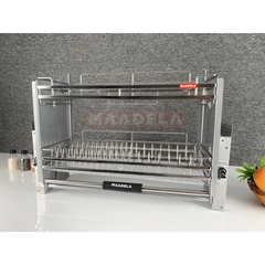 Giá bát đĩa nâng hạ Inox 304 cho tủ bếp trên Maadela MP-G30-2.80 Outlet