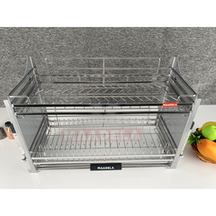 Giá bát đĩa nâng hạ Inox 304 cho tủ bếp trên Maadela MP-G30-2.90 Outlet