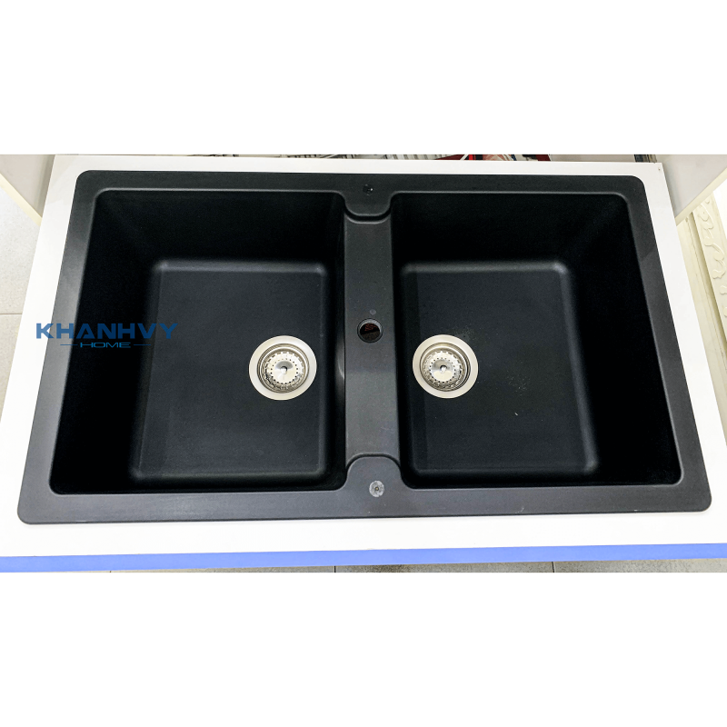 Chậu rửa chén Hafele HS19-GEN2S90 570.36.300 màu đen