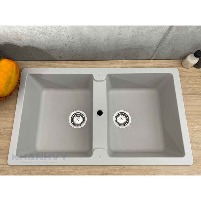 CHẬU ĐÁ Hafele GALBA HS-GD8650 – MÀU KEM 570.36.400