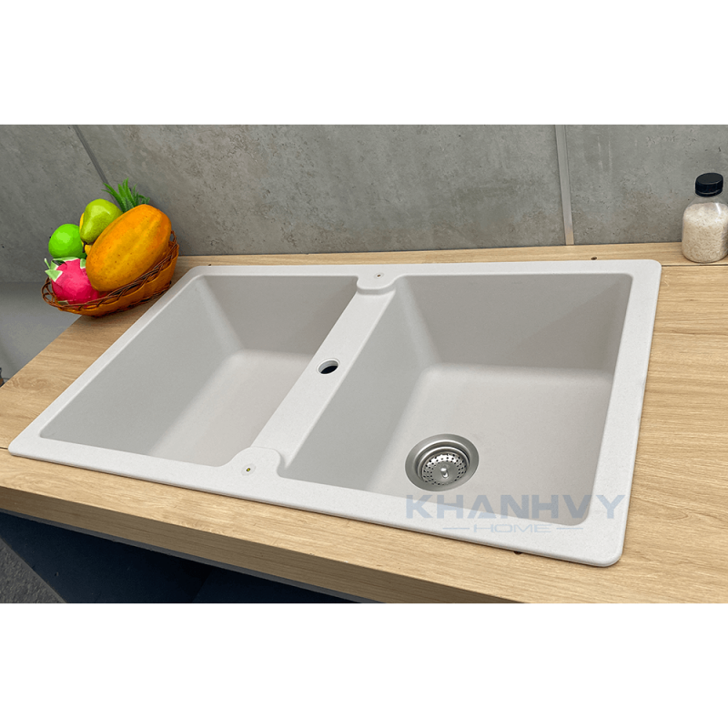CHẬU ĐÁ Hafele GALBA HS-GD8650 – MÀU KEM 570.36.400