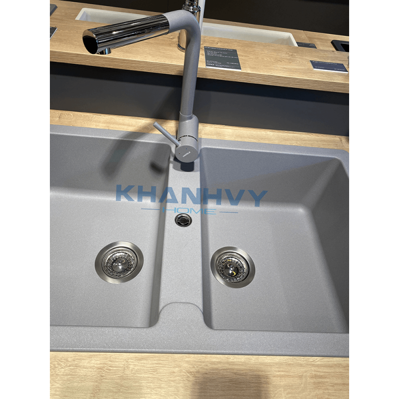 Chậu rửa chén đá Hafele GALBA HS-GD8650