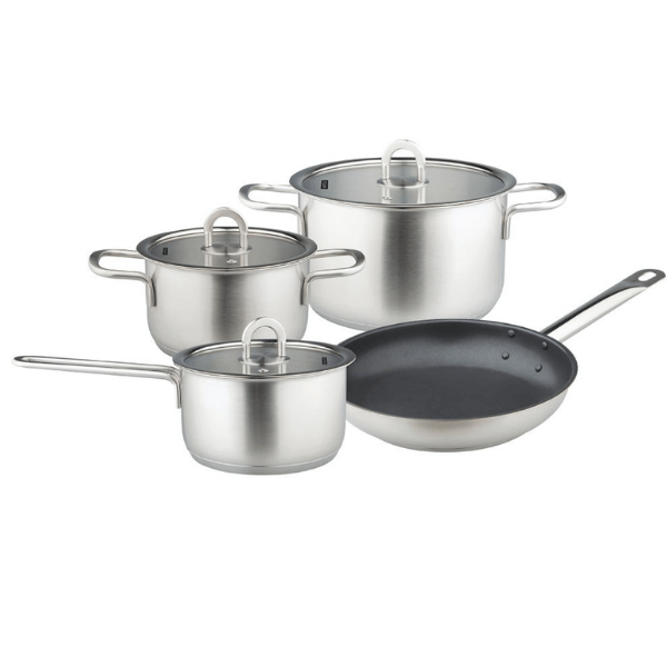 Bộ nồi & chảo bếp từ, 2 nồi, 1 nồi tay cầm và 1 chảo Hafele 531.08.040