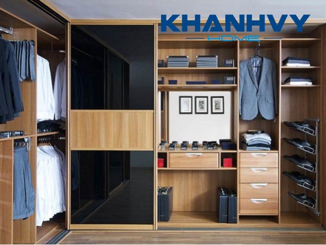 Phụ kiện tủ quần áo giúp tối ưu không gian, sắp xếp tủ quần áo ngăn nắp hơn