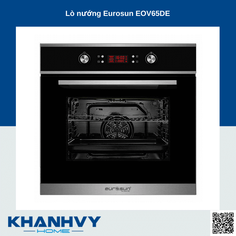 Sản phẩm lò nướng Eurosun EOV65DE nhập khẩu từ châu Âu tại Khánh Vy Home