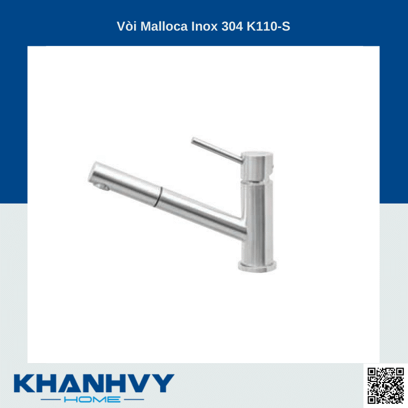 Sản phẩm vòi Malloca Inox 304 K110-S