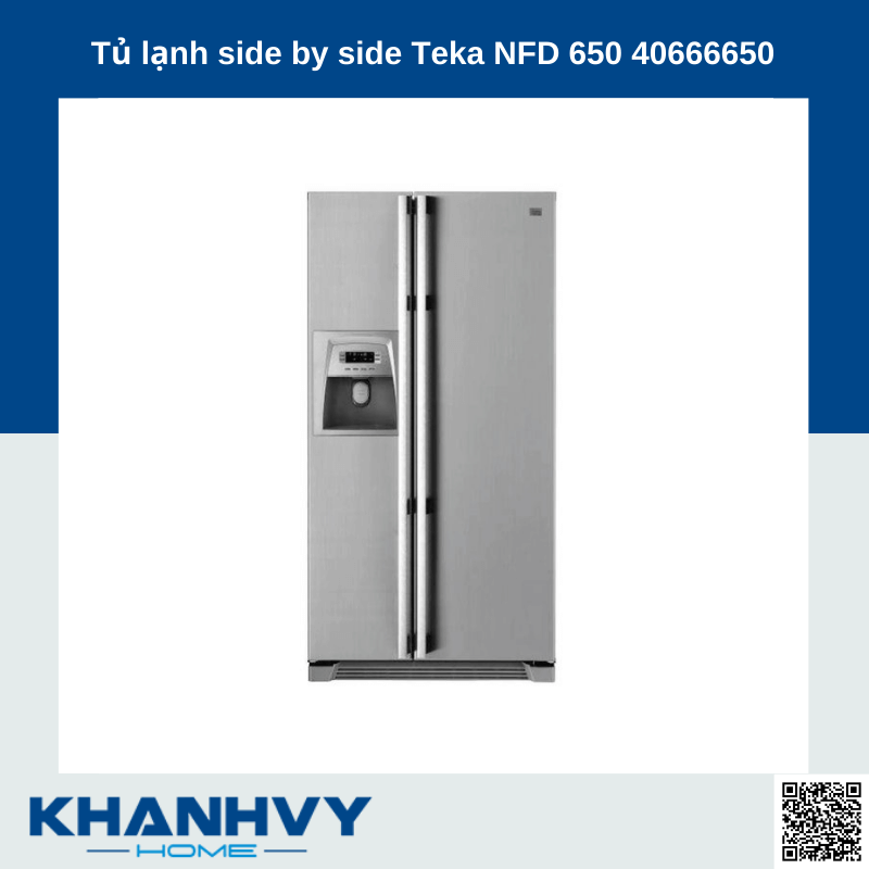 Tủ lạnh side by side Teka NFD 650 40666650