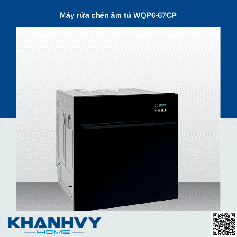 Sản phẩm máy rửa chén âm tủ WQP6-87CP