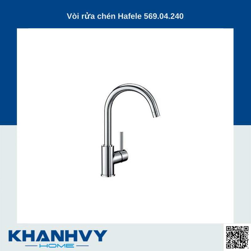 Sản phẩm vòi rửa chén Hafele 569.04.240