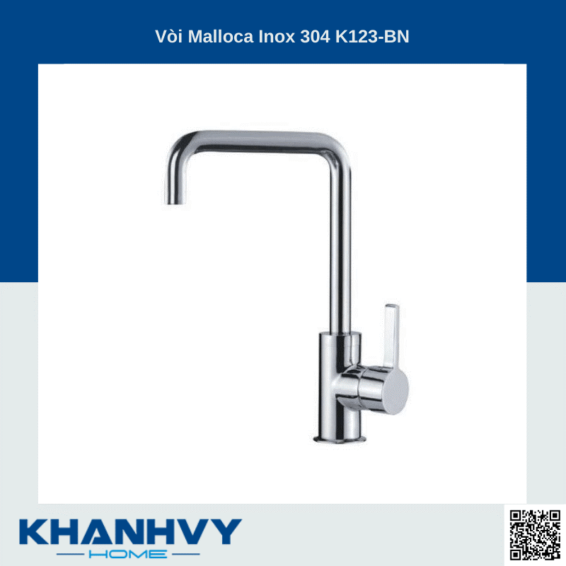 Sản phẩm vòi Malloca Inox 304 K123-BN