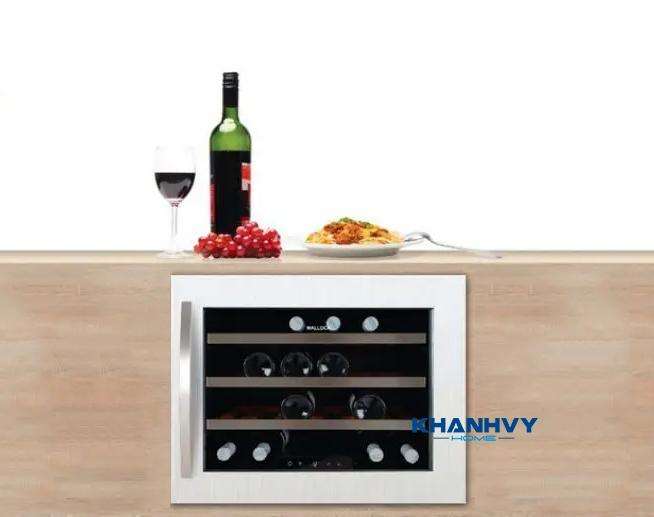 Tủ bảo quản rượu âm tủ MWC-22S dung tích lớn chứa được nhiều rượu vang