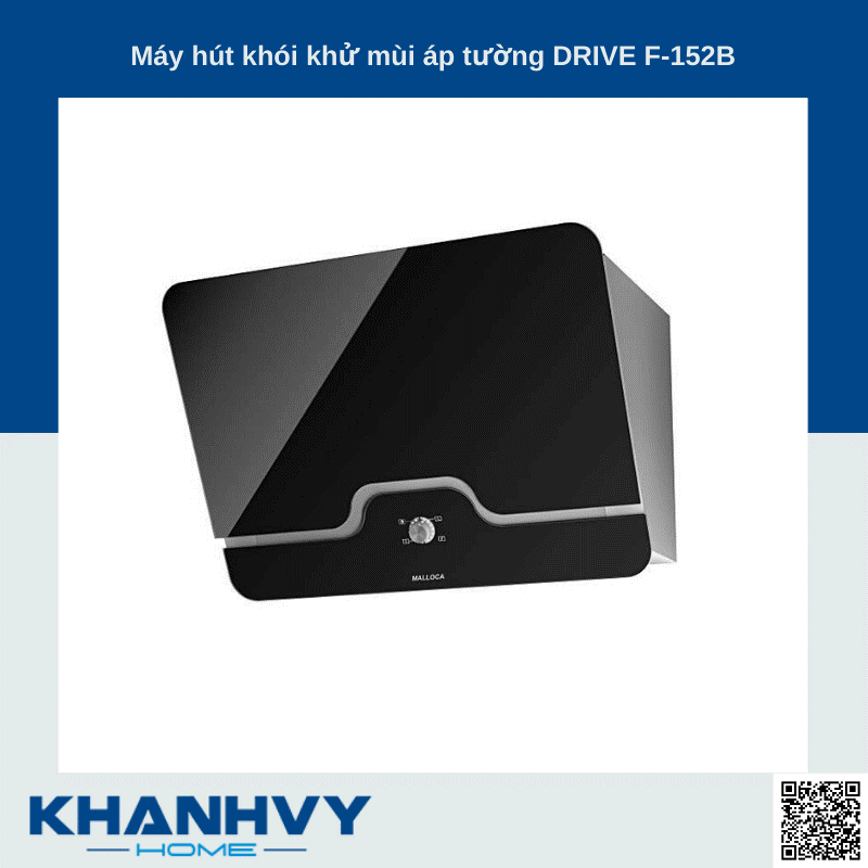 Sản phẩm máy hút khói khử mùi áp tường DRIVE F-152B