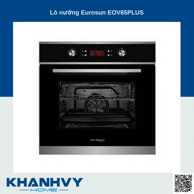Sản phẩm lò nướng Eurosun EOV65PLUS công nghệ từ châu Âu tại Khánh Vy Home