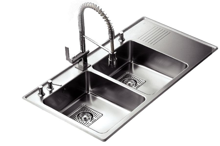 Chậu rửa chén Frame 2B 1/2D 40180551 hình ảnh