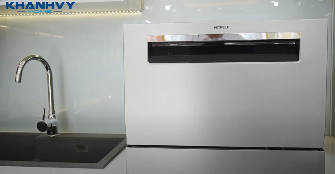 Máy rửa chén để bàn Hafele HDW-T50B 539.20.600 có kích thước nhỏ gọn