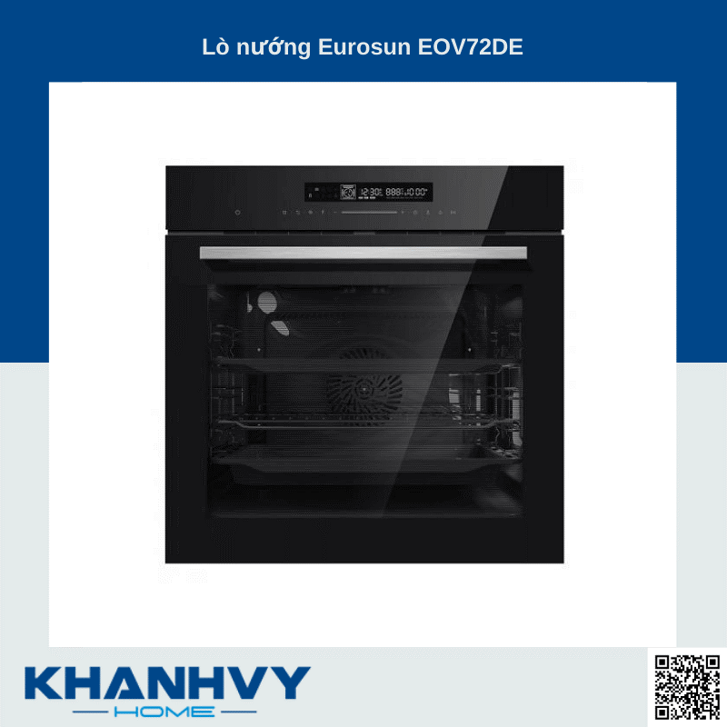 Sản phẩm lò nướng Eurosun EOV72DE công nghệ từ châu Âu tại Khánh Vy Home