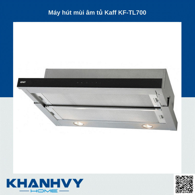 Máy hút mùi âm tủ Kaff KF-TL700 phù hợp với mọi gian bếp trong gia đình