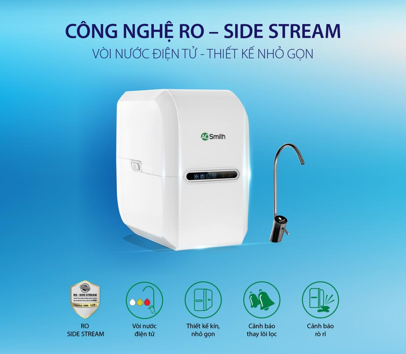 Máy lọc nước AO Smith RO AR75-A-S-2 công nghệ