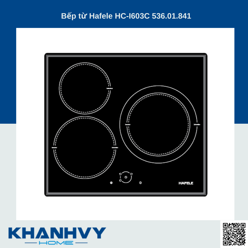 Bếp từ Hafele HC-I603C 536.01.841 được nhiều gia đình trên toàn thế giới tin tưởng sử dụng