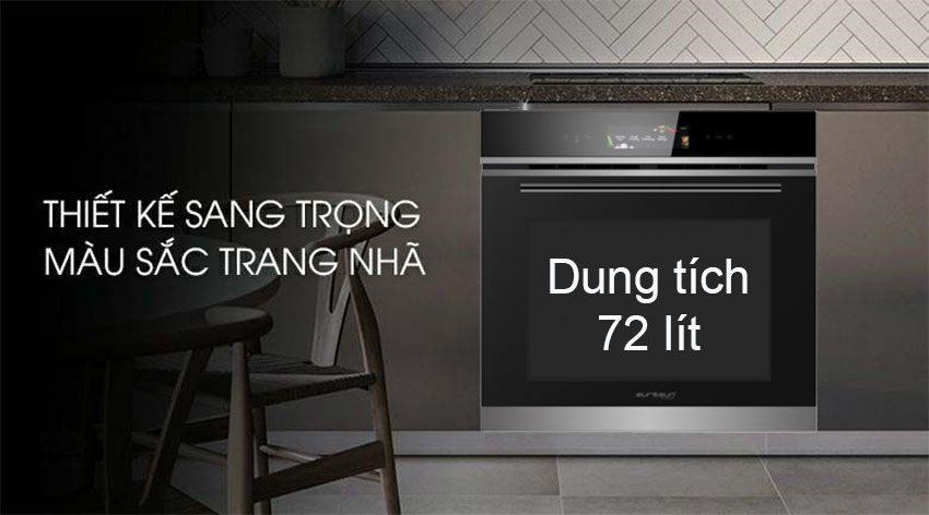 Lò nướng Eurosun EOV72TFT tại Khánh Vy Home màu sắc trang nhã, sang trọng