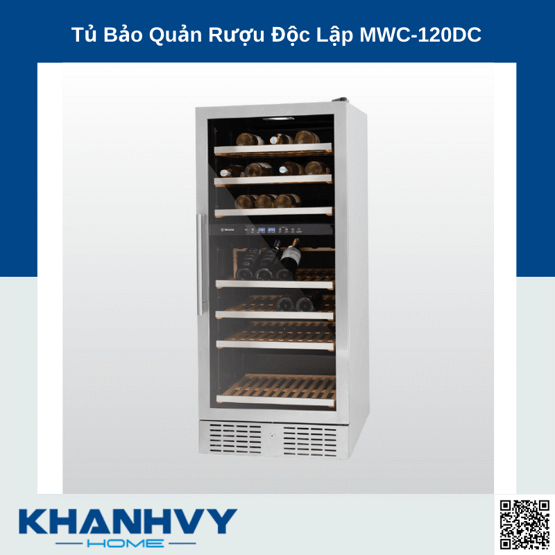 Sản phẩm Tủ Bảo Quản Rượu Độc Lập MWC-120DC