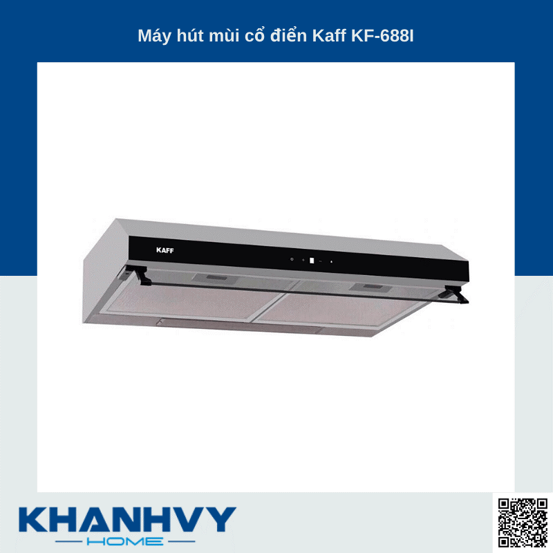 Máy hút mùi Kaff KF-688I phù hợp với mọi gian bếp trong gia đình