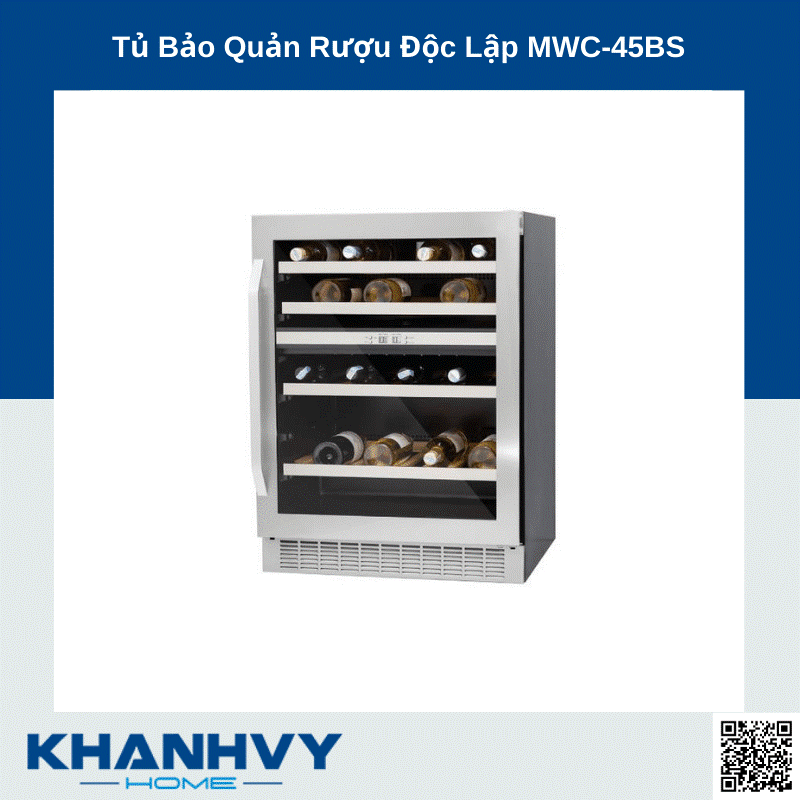 Sản phẩm Tủ Bảo Quản Rượu Độc Lập MWC-45BS
