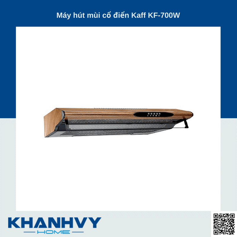 Máy hút mùi Kaff KF-700W phù hợp với mọi gian bếp trong gia đình