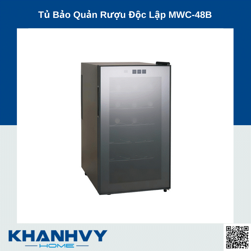 Sản phẩm Tủ Bảo Quản Rượu Độc Lập MWC-48B