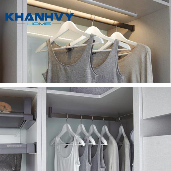 Suốt treo cố định hình hộp vuông Hafele