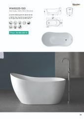 Bồn Tắm Acrylic Độc Lập Mowoen MW8225-150