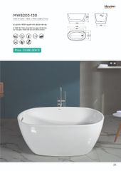 Bồn Tắm Acrylic Độc Lập Mowoen MW8203-130