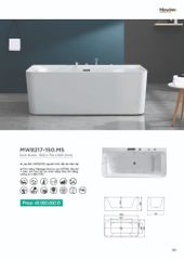 Bồn tắm Mowoen MW8217 – 150.MS