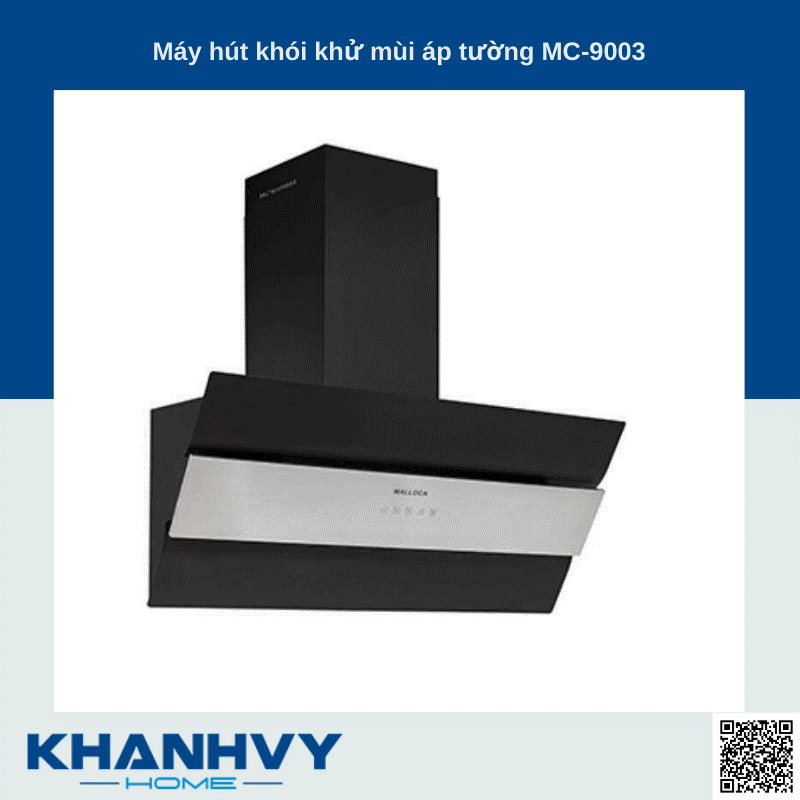 Sản phẩm máy hút khói khử mùi áp tường MC-9003