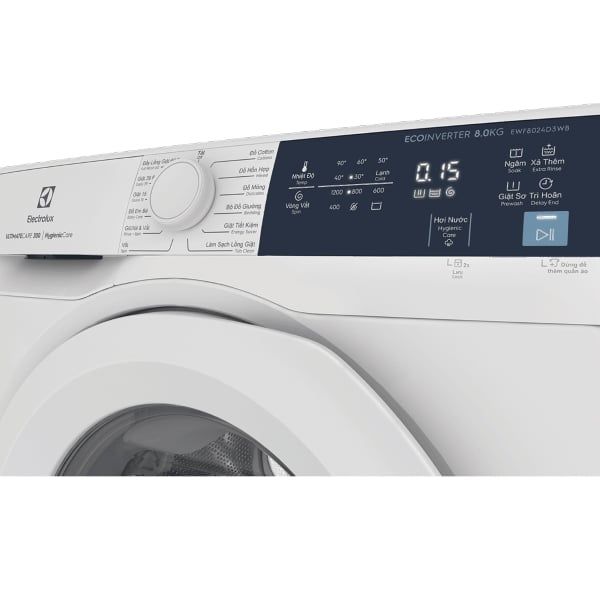 Máy giặt cửa trước 8kg UltimateCare 300 Electrolux EWF8024D3WB